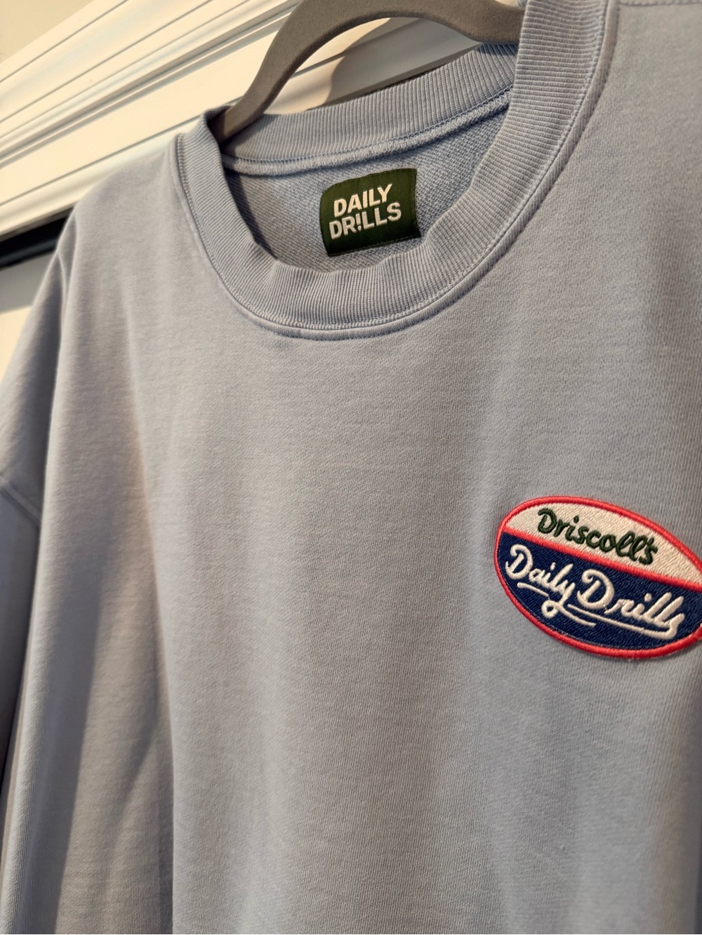 Daily Drills x Driscolls RARE crewneck XS/S like new condition